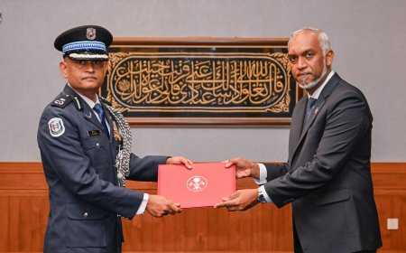 ޕޮލިސް ކޮމިޝަނަރަކަށް އަލީ ޝުޖާއު އައްޔަނު ކުރައްވައިފި