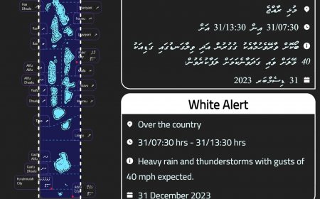 މިއަދު މުޅި ރާއްޖެއަށް ގުގުރުމާއެކު ބޯކޮށް ވާރޭވެހޭނެ – މެޓް