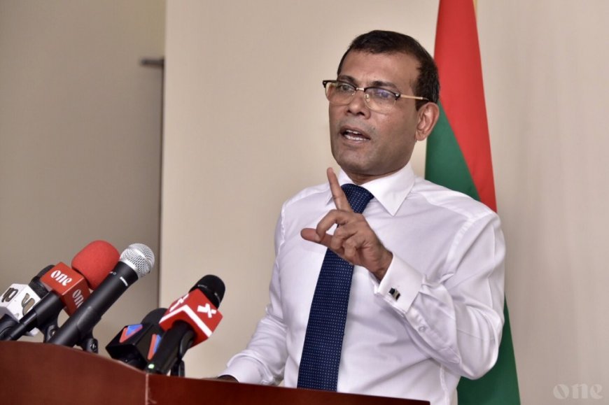 ނަޝީދު ސިޔާސީ ކަންކަމާ ފެއަށް ވަޑައިގަންނަވަނީ