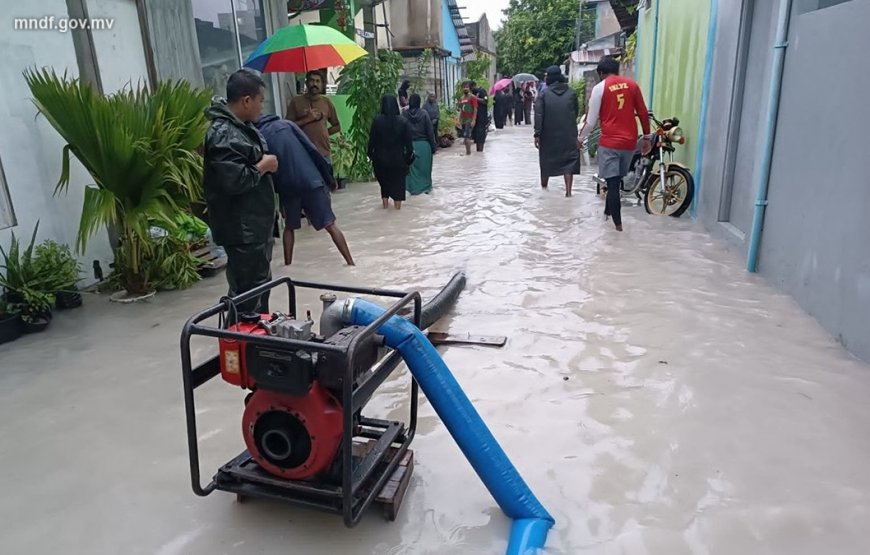 ގުރައިދޫ ފެނުއަޑީގައި. 3 ގެއަކުން މީހުން ބަދަލުކޮށްފި