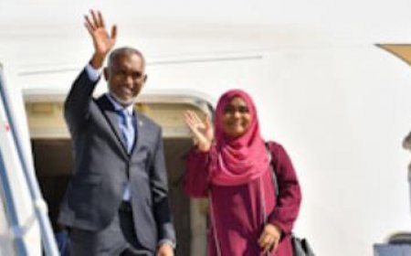 ޜަސްމީ ދަތުރުފުޅެއްގައި ރައީސް ޗައިނާއަށް