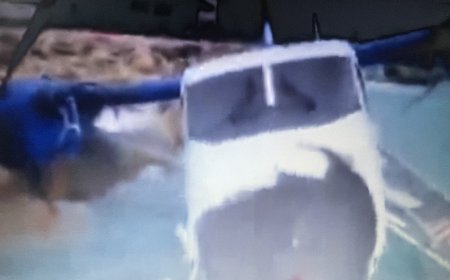 ފަޅެއްގައި އަޅާފައި އޮތް މަންޓާ އެއަރގެ ސީޕްލޭނަކަށް ބޮޑެތި ގެއްލުންތަކެއް ވެއްޖެ