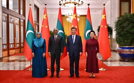 ރައިސް ޗައިނާއަށް ކުރެއްވި ދަތުރުފުޅު ނިންމަވާލައްވައިފި