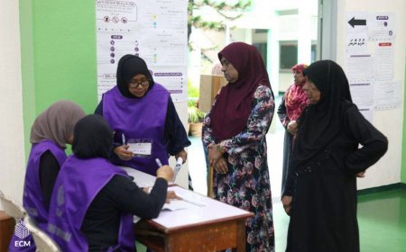 މެންދުރު 1 ޖެހުމާ ހަމައަށް  7883 މީހުން ވޯޓުލައިފި