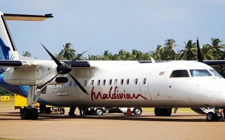 އެއާ އެންބިއުލާންސަކަށް ޑޭޝް8 ގެ ބޯޓެއް ހަމަޖައްސަނީ