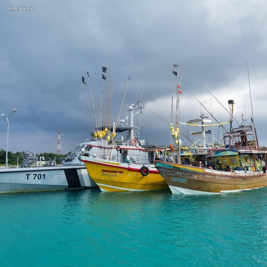 ގަވާއިދާ ޚިލާފަށް މަސްވެރިކަން ކުރަމުންދިޔަ 2 މަސްބޯޓު އަތުލައިގެންފި