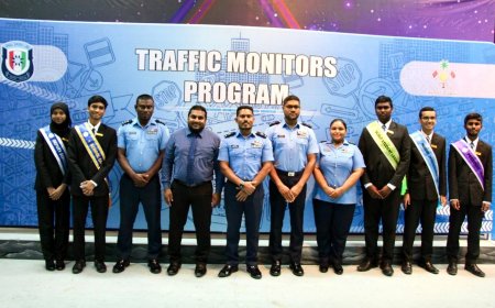 ގދ. އޭއީސީގެ ދަރިވަރުންނަށް ޓްރެފިކް މޮނީޓާސް ތަމްރީނު ޕްރޮގްރާމް ކުރިއަށް ގެންގޮސްފި