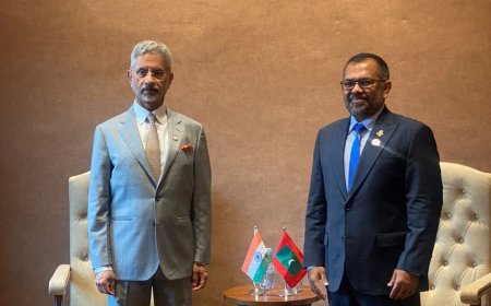 އިންޑިޔާގެ އެކްސްޓަރނަލް އެފެއަރޒް މިނިސްޓަރ ރާއްޖެ ވަޑައިގެންފި