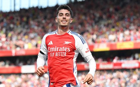 ކައި ހަވާޓްޒް ސާބިތުކޮށްދިނީ އާސެނަލް އިތުރު 9 ނަމްބަރެއް ބޭނުން ނުވާކަން!