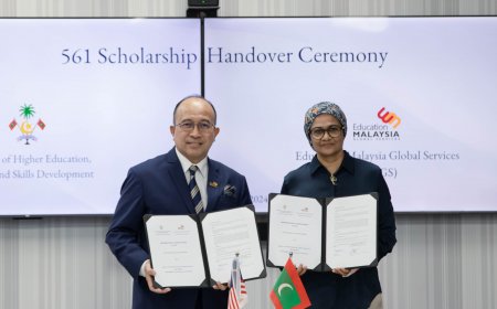 މެލޭޝިޔާއިން ރާއްޖެއަށް 561 ސްކޮލަރޝިޕް ދޭން އެއްބަސްވެއްޖެ