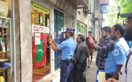 ޤާނޫނާއި ޚިލާފަށް ހުއްދަނެތި ބޭރު ފައިސާ މާރު ކުރަމުންދިޔަ ދެ ތަނެއް ހުއްޓުވައިފި