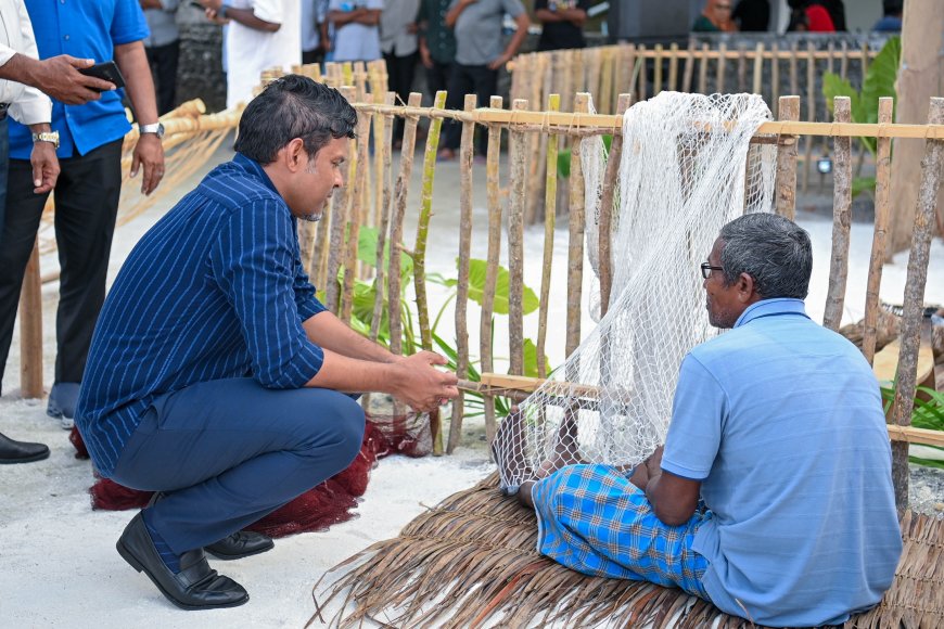 ޤައުމީ ދުވަސް ފާހަގަކުރުމަށް މާއުނގޫދޫގައި ބޭއްވި ސަގާފީ ހަވީރު ނައިބުރައީސް ޝަރަފުވެރިކޮށްދެއްވައިފި