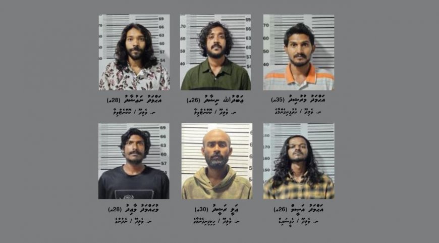 މަސްތުވާތަކެތީގެ މައްސަލައެއްގައި ވެލިދޫން 7 މީހުން ހައްޔަރުކޮށްފި