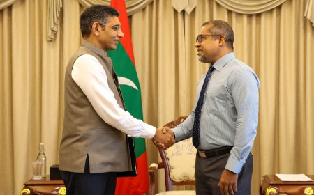 އާ ފޮރިންގ މިނިސްޓަރުގެ ފުރަތަމަ ބައްދަލުކުރެއްވުން އިންޑިޔާ ސަފީރާއެކު