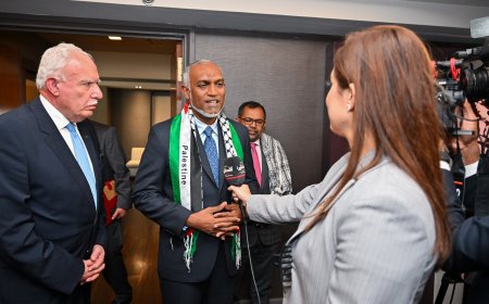 ޣައްޒާގައި އިސްރާއީލުން ހިންގަމުންދާ ޤާނޫނާ ޚިލާފު ޢަމަލުތަކަށް ޖަވާބުދާރީ ކުރުވަންޖެހޭ: ރައީސް