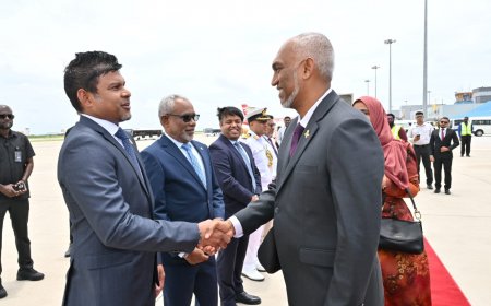 ރައީސުލްޖުމްހޫރިއްޔާގެ ދެކަނބަލުން އިންޑިއާއަށް ފުރާވަޑައިގެންފި