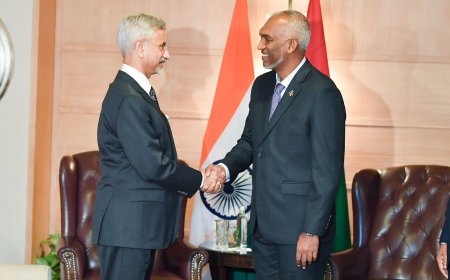 އިންޑިޔާގެ އެކްސްޓަރނަލް އެފެއަރޒް މިނިސްޓަރ ޖައިޝަންކަރާ ރައީސް ބައްދަލުކުރައްވައިފި