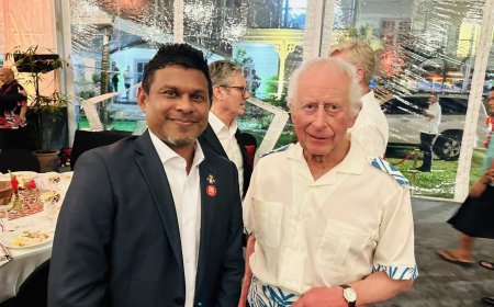 ރަސްގެފާނު ޗާލްސް އަށް ރާއްޖެ ވަޑައިގަތުމުގެ ދައުވަތެއް