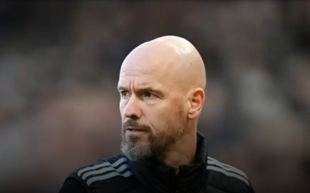 މެންޗެސްޓަރ ޔުނައިޓަޑްގެ ކޯޗުގެ މަގާމުން ޓެން ހާގް ވަކިކޮށްފި