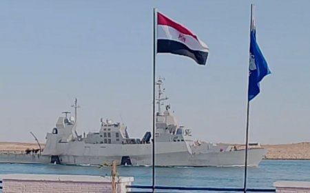 މިޞްރުގެ ސުއޭޒް ކެނަލް އިން އިޒްރާއިލްގެ ހަނގުރާމަމަތީ މަނަވަރެއް ހުރަސްކުރާ ވީޑިއޯއަކާ އެކު އާންމުން ރަތަށް