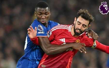 ޕްރިމިއަރ ލީގު: ޔުނައިޓްޑާއި ޗެލްސީ އެއްވަރު, ޑޮމިނިކް ސޮލާންކޭގެ ދެ ގޯލާއެކު ފަހަތުން އަރާ ޓޮޓްނަމް މޮޅު