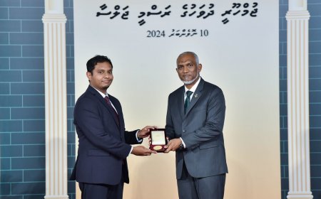 މަތީ ދަރަޖަ ހޯދި ފަރާތްތަކަށް ރައީސުލްޖުމްހޫރިއްޔާ ޚާއްޞަ އިނާމު ދެއްވައިފި