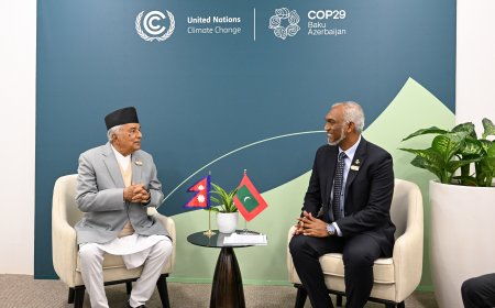 ރައީސުލްޖުމްހޫރިއްޔާ ނޭޕާލްގެ ރައީސާ ބައްދަލުކުރައްވައިފި