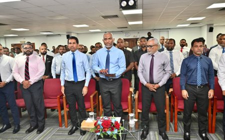 ޑިވެލޮޕްމަންޓް ބޭންކް އޮފް މޯލްޑިވްސް" ރައީސުލްޖުމްހޫރިއްޔާ ރަސްމީކޮށް ހުޅުއްވައިދެއްވައިފި