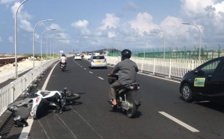 ތިން ސައިކަލް ޖެހި ހިނގި އެކްސިޑެންޓެއްގައި 5 މީހަކަށް އަނިޔާވެއްޖެ