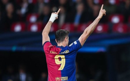 ބާސެލޯނާ މޮޅުވި މެޗު ޚާއްޞަވީ ލެވާންޑޯސްކީ ޗެމްޕިއަންސް ލީގުގައި ޖެހި 100 ވަނަ ގޯލުން