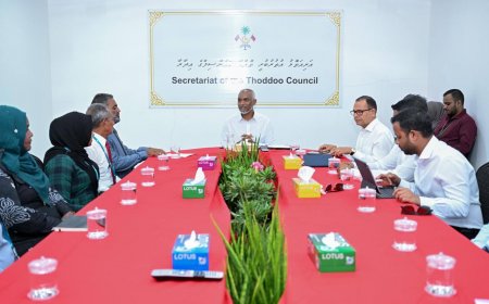 އިޤްތިޞާދު ރަނގަޅުކުރުމަށް ފައިނޭންސް ލިބޭނެ އިތުރު އިންތިޒާމުތައް ހަމަޖައްސަވައިދެއްވުމަށް ރައީސުލްޖުމްހޫރިއްޔާގެ އަރިހުގައި, ތޮއްޑޫ ކައުންސިލުން އެދިއްޖެ