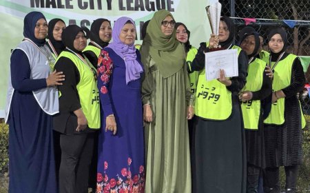 މާލޭ ސިޓީ ބަށި ބޯޅަ ލީގުގެ ޗެމްޕިއަންކަން ވިދުވަރު ޓީމަށް