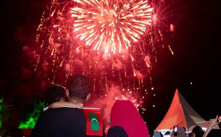 އާ އަހަރު ފާހަގަ ކުރަން ހަވާ އެރުވުމާއެކު ޑްރޯން ޝޯވ އެއް!