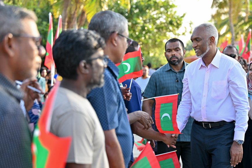 ރައީސުލްޖުމްހޫރިއްޔާ އދ.އަތޮޅަށް ވަޑައިގެންފި