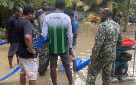 ބައެއް ރަށްތަކުގައި ފެންބޮޑުވެ ސިފައިން ހަރަކާތްތެރިވާން ފަށައިފި