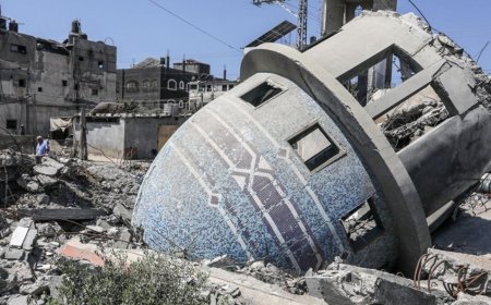 އިޒްރާއިލް-ޣައްޒާ ހަނގުރާމައަށް 15 މަސް: 800 އަށް ވުރެ ގިނަ މިސްކިތް ބިމާ ހަމަކޮށްލައިފި