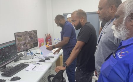 ހުޅުމާލެ ދެވަނަ ފިޔަވަހީގައި ގާއިމްކޮށްފައިވާ 132 ކޭ.ވީ. ގެ ހައިވޯލްޓޭޖް ސަބްސްޓޭޝަން ގްރޭޓާމާލެ އިންޓަކަނެކްޝަން ގްރިޑާއި ގުޅާލައިފި