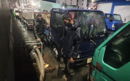 މާލޭގައި ފެންބޮޑުވުމުން ސިފައިން 104 ގެއަކަށް އެހީތެރިވެދީފި