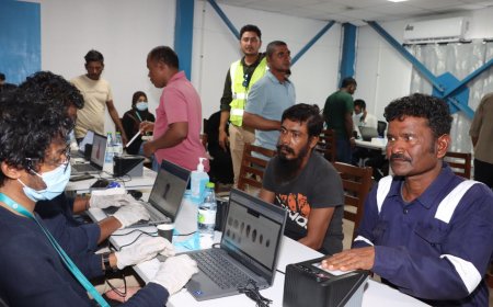 25,483 ބިދޭސީންގެ ބައޮމެޓްރިކް ޑާޓާ ނަގައިފި, އިއްޔެ އެކަނި 1455 މީހުންގެ ޑާޓާ ނެގި