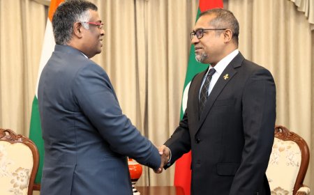 އިންޑިޔާއާ އޮތް ގުޅުން އިތުރަށް ބަދަހިކުރުމާ ގުޅޭ ގޮތުން ފޮރިންގ މިނިސްޓަރ ޚަލީލް ސަފީރާ މަޝްވަރާކުރައްވައިފި