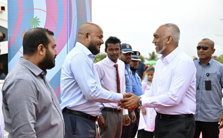 ރައީސުލްޖުމްހޫރިއްޔާ ހއ.އަތޮޅަށް ފުރާވަޑައިގެންފި