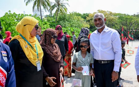 ހއ.އަތޮޅަށް ކުރެއްވި ދަތުރުފުޅު ނިންމަވާލެއްވުމަށްފަހު ރައީސުލްޖުމްހޫރިއްޔާ މާލެ ވަޑައިގެންފި
