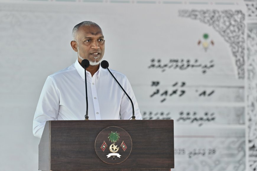 ސަރުކާރުން ހަމަ ކަންކަން އިއުލާނު ކުރަނީކީ ނޫން- ރައީސް މުއިއްޒު