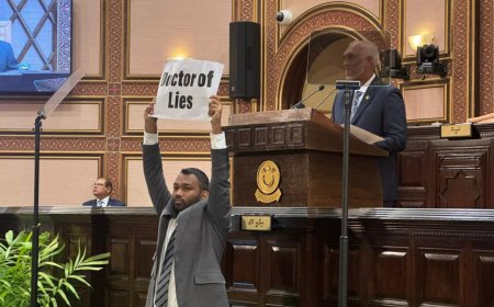 ރިޔާސީ ބަޔާން: އެމްޑީޕީގެ މެމްބަރުން އިހުތިޖާޖު ކުރަން ފެށުމުން ނަން އިއްވައިފި