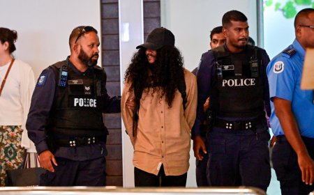 ފިލައިގެން މެލޭޝިޔާއަށް އެތެރެވާން އުޅުނު ނުރައްކާތެރި ކުށްވެރިއަކު އެގައުމަށް އެތެރެވިޔަ ނުދީ މާލެ ގެނެސް ހައްޔަރުކޮށްފި