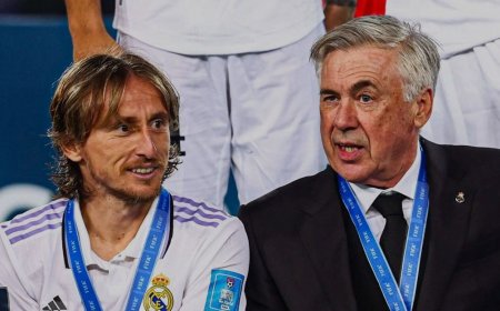 ލޫކާ މޮޑްރިޗް އަކީ ފުޓްބޯޅައަށް ލިބުނު ހަދިޔާއެއް: އަންޗެލޮއްޓީ