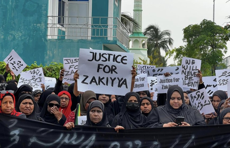 ޒަކިއްޔާ މޫސާގެ މަރާ ގުޅިގެން ހޮޅުދޫގައި އިހުތިޖާޖުކުރި ދެ މީހަކު ހައްޔަރުކޮށްފި