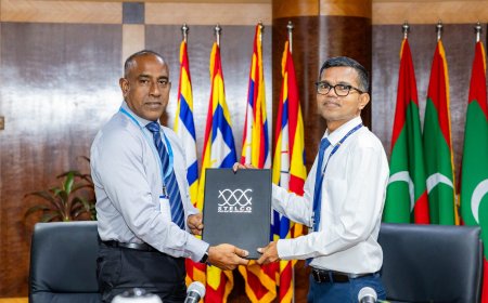 ހުޅުމާލޭގައި 80,000 ލީޓަރުގެ ދެ ތެޔޮ ޓޭންކަރު ބަހައްޓަން އެމްޓީސީސީއާއެކު ސޮއިކޮށްފި