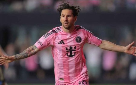 މެސީ ބަދަލު ކުޅުންތެރިއެއްގެ ގޮތުގައި ނިކުމެ ދެވަނަ މިނިޓްގައި ޖެހި ގޯލާއެކު އިންޓަރމަޔާމީ މޮޅުކޮށްދީފި