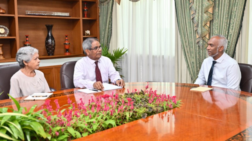 ރައީސުލްޖުމްހޫރިއްޔާ އިސްރަށްވެހިންގެ ޖަމްޢިއްޔާއާ ބައްދަލުކުރައްވައިފި